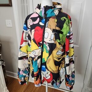 UNISEX Members Only‎ RUGRAT Windbreaker Jacket  Size Large